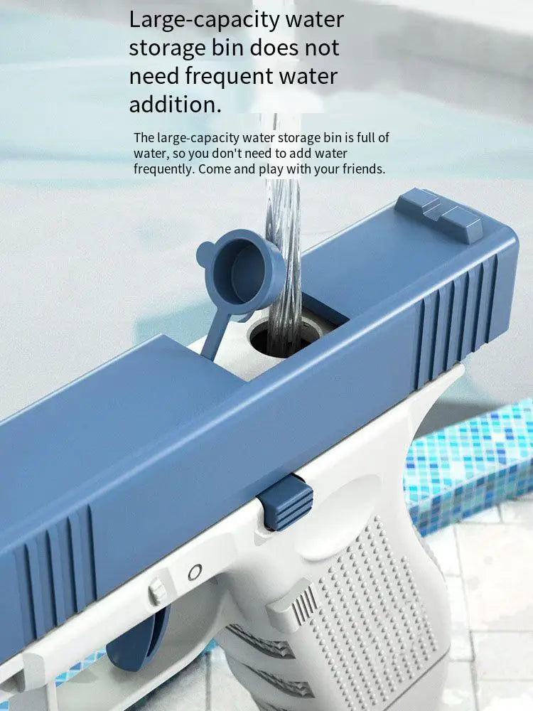 Summer High-Pressure Water Gun – Non-Electric Full Automatic Pistol for Kids, Boys, Girls & Adults
