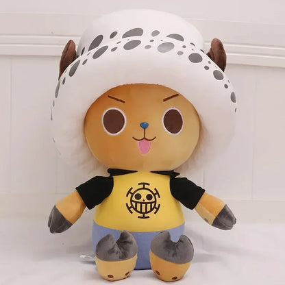 35-70cm One Piece Tony Tony Chopper Plush Doll – Soft Anime Figure, Bedroom Decoration, Sleeping Pillow & Kids Xmas Gift Toy