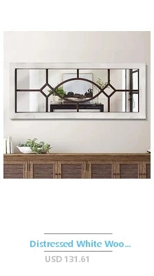 Crystal Crush Diamond Mirror 16x20 – Luxury HD Glass Wall Mirror for Bathroom, Bedroom & Entryway Home Décor Accent