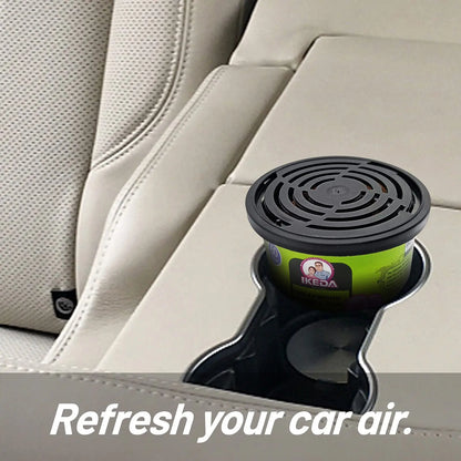 Car Air Freshener – 12 Scent Options, Organic Cans, Odor Eliminator, Long-Lasting Strong Fragrance for Home