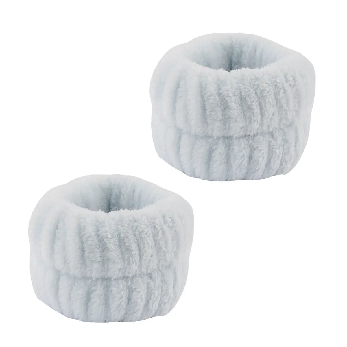 Sponge Spa Headband with Wristbands – Wide Padded Face Washing, Skin Care, Makeup Removal & Shower Headband for Women & Girls