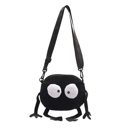 Personalized Canvas Small Shoulder Bag – Trendy Korean Style Crossbody Bag for Young Women Students