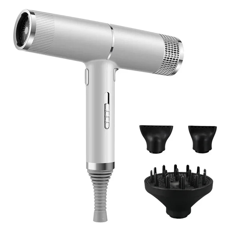 Professional Infrared Hair Dryer — Negative Ionic Blow Dryer with Hot & Cold Wind