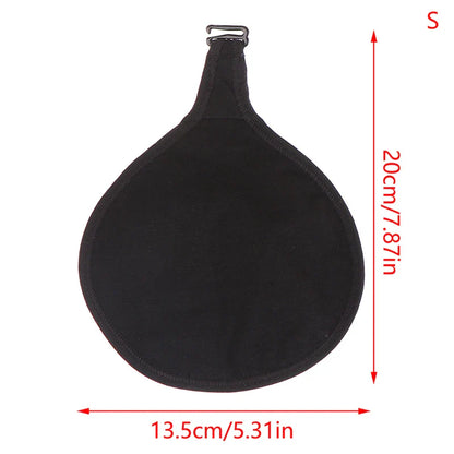 Women Silicone Breast Forms Protective Cotton Pocket Cover – Soft Mastectomy Prosthesis Holder for Artificial Breast Forms, Triangle Shape Comfort Support Accessory