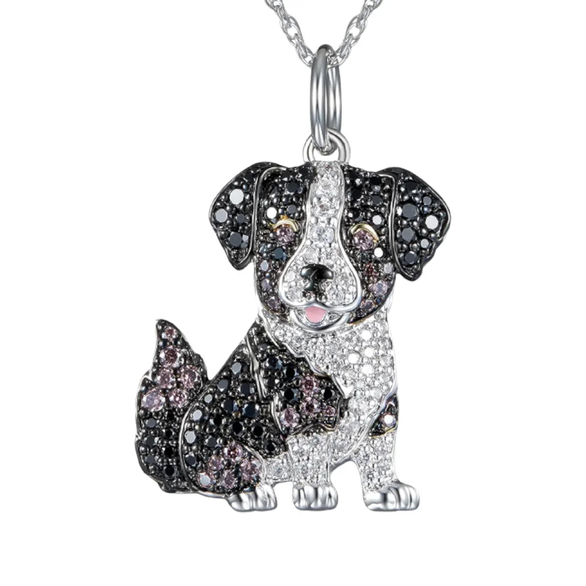 Schnauzer Dog Pendant Necklace – Cute & Elegant Puppy Jewelry for Women, Perfect Gift for Dog Lovers
