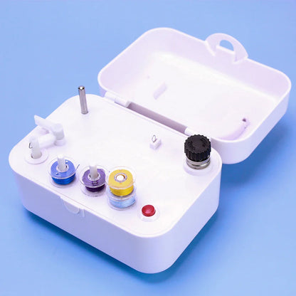 Professional Electric Portable Bobbin Winder with Thread Stand - DIY Sewing Machine Assistant Tool for Efficient Winding