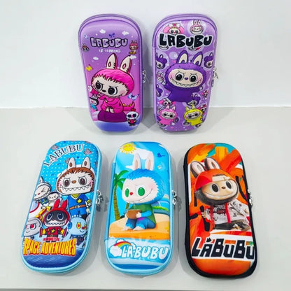 Cute Rabu Cartoon Pencil Case – Large-Capacity Stationery Storage, School Supplies & Birthday Gift for Kids