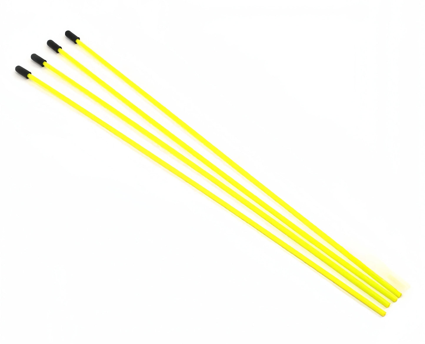 4PCS RC Antenna Protection Tubes — 380mm Plastic Pipe with Caps for 1/5, 1/8, 1/10, 1/14 RC Receivers & Crawler Cars