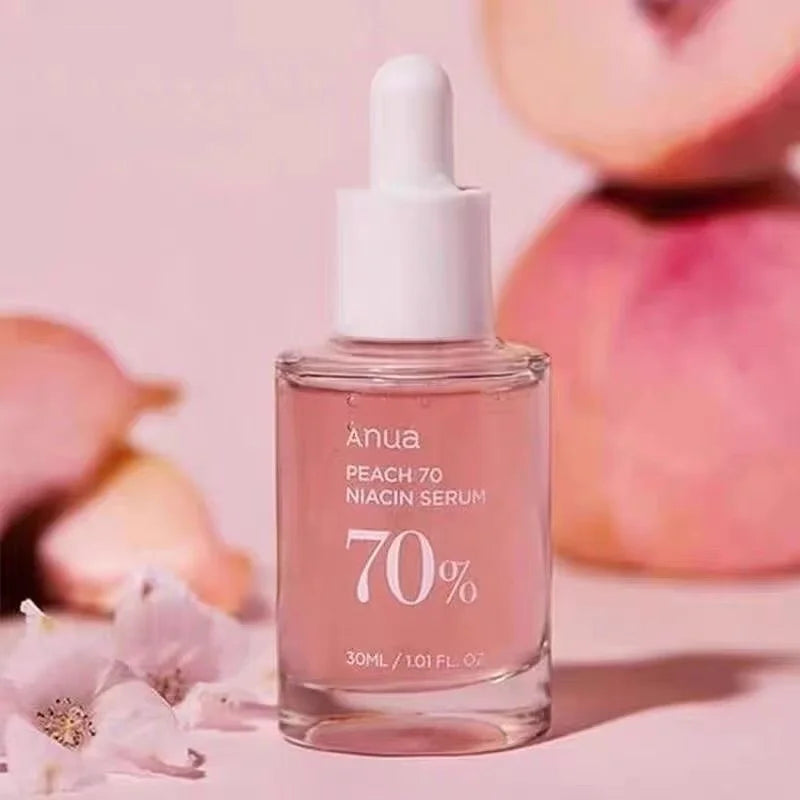 Anua Peach 70 Niacinamide Serum 30ml – Moisturizing Daily Facial Serum, Korean Skincare Beauty
