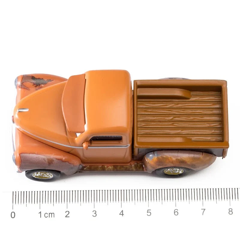 Disney Pixar Cars 3 Lightning McQueen & Mater Model Collection – 1:55 Diecast Alloy Car Toys for Children, Gift