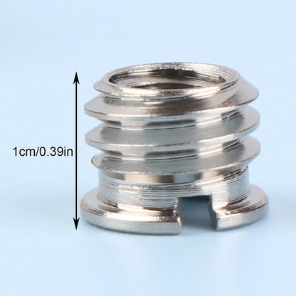 5Pcs Camera Screw Adapter Set - 1/4 to 3/8 Inch Conversion Screws for Tripod Mount Quick Release Camera Accessories