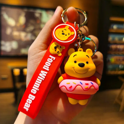 Kawaii Anime Disney Toy Story Keychain – Cartoon Doll Pendant Keyring for Kids, Personalized Gift