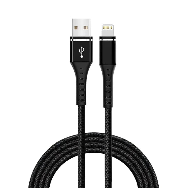 Original Lightning Cable USB – Fast Charging Wire for iPhone 14-6S Plus, X, XR, XS, 13, 12, 11 Pro Max, SE, Nylon Braided Charger Cord