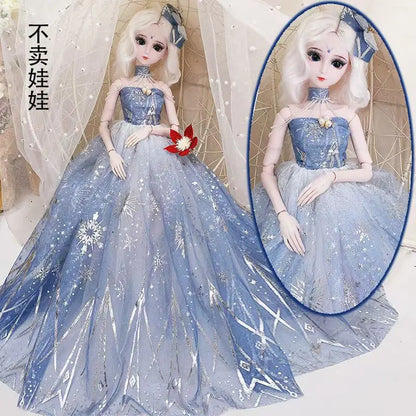 60cm BJD Doll Clothes – Cute Kawaii Outfits for 1/3, 1/4 & 1/6 Dolls, Variety of Accessories for Children’s Toys