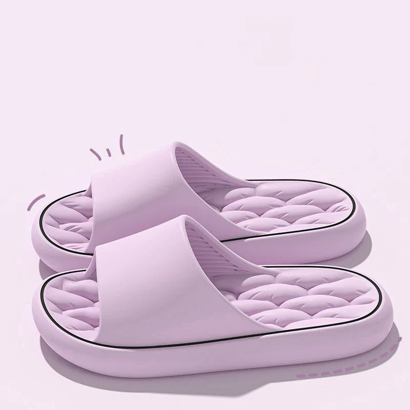 Super Light EVA Slippers – Soft Fashion Slide Sandals, Elastic Anti-Slip Indoor Bathroom Flip Flops & Casual Sneakers