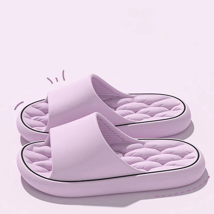 Super Light EVA Slippers – Soft Fashion Slide Sandals, Elastic Anti-Slip Indoor Bathroom Flip Flops & Casual Sneakers