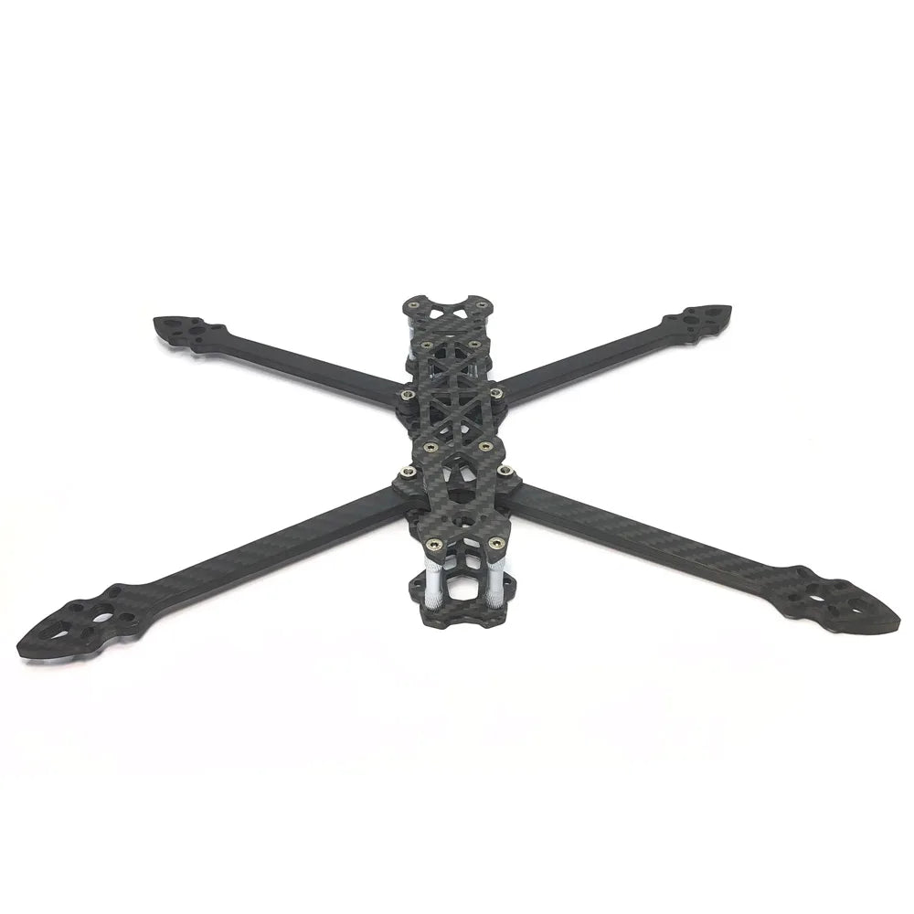 MARK4 7" Carbon Fiber FPV Drone Kit — B2807 Brushless Motors, F405 FC, 60A ESC, 7040 Props & 2.5W VTX Camera (DIY)