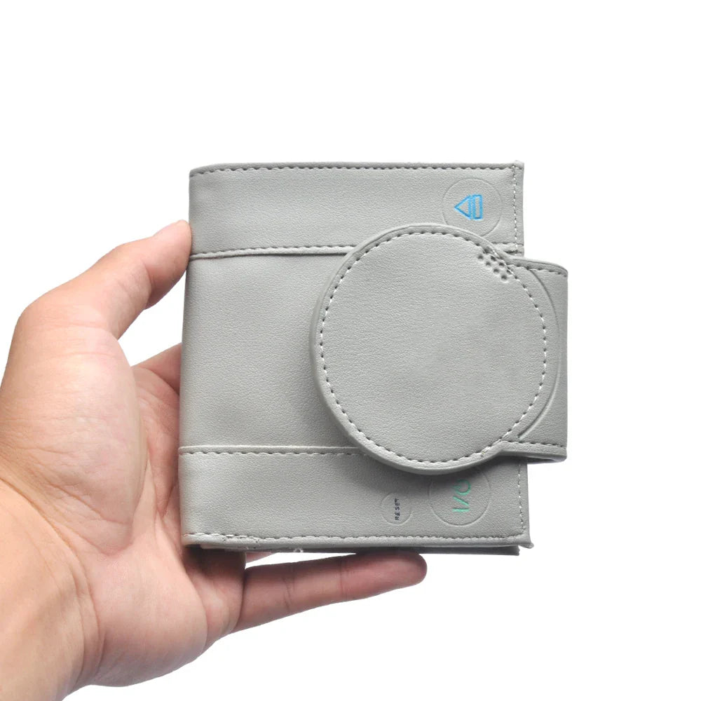 Classic Gamepad Pattern Bifold Wallet — Console-Shaped Coin Pocket & Card Holder Short Purse, Unique Gift 2025