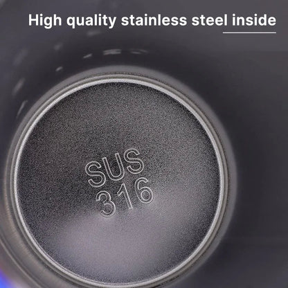 Insulated Water Bottle - 316 Stainless Steel Double Wall Vacuum Flask, Wide Mouth Sport Thermos Bottle