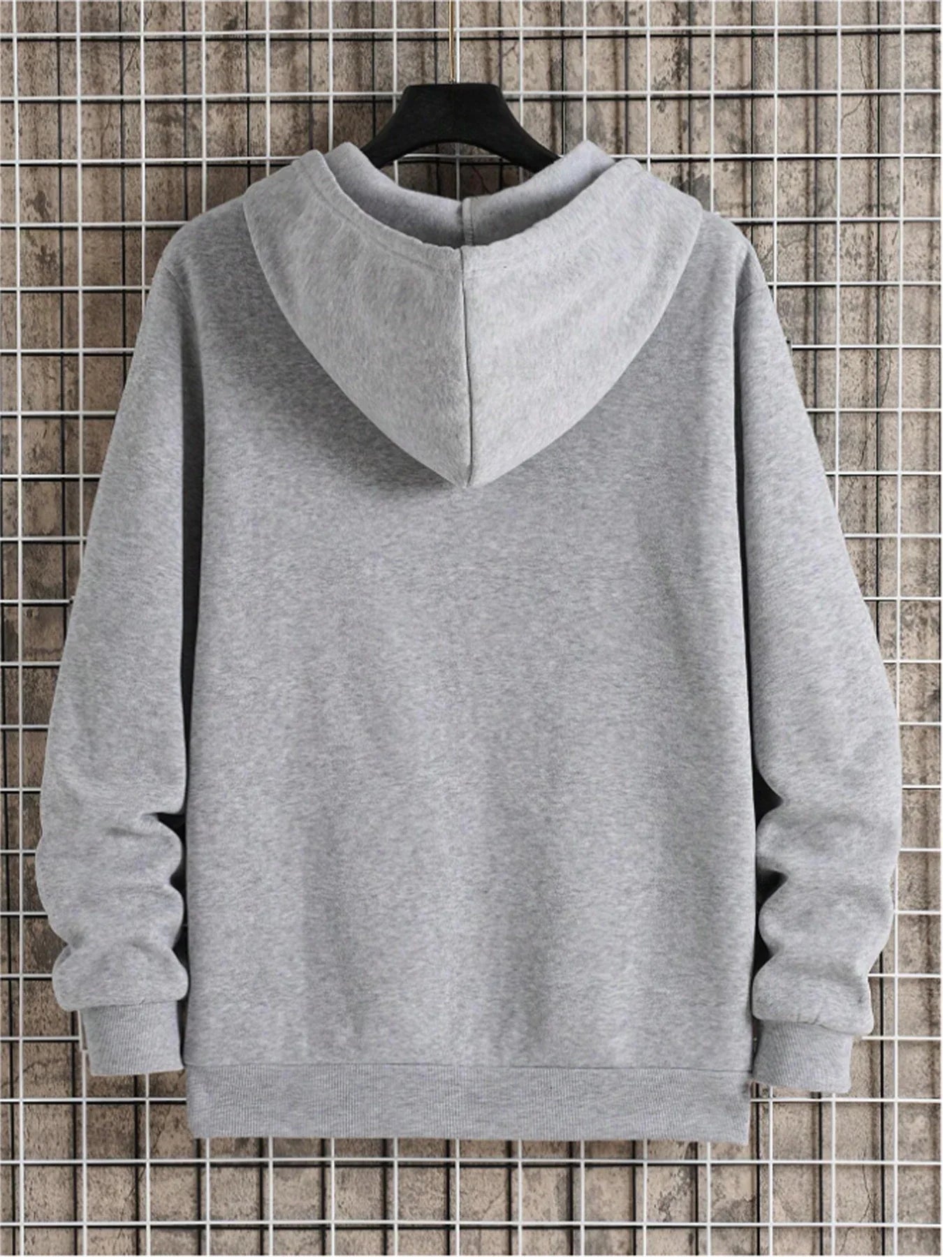 Men's Autumn Zipper Hoodie Jacket – Long Sleeve Loose Fit Casual Streetwear Coat