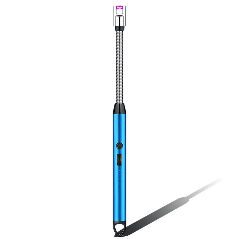 USB Rechargeable Windproof Arc Lighter – Electric Plasma Ignition Tool for Gas Stoves, Candles, BBQ & Outdoor Camping Use