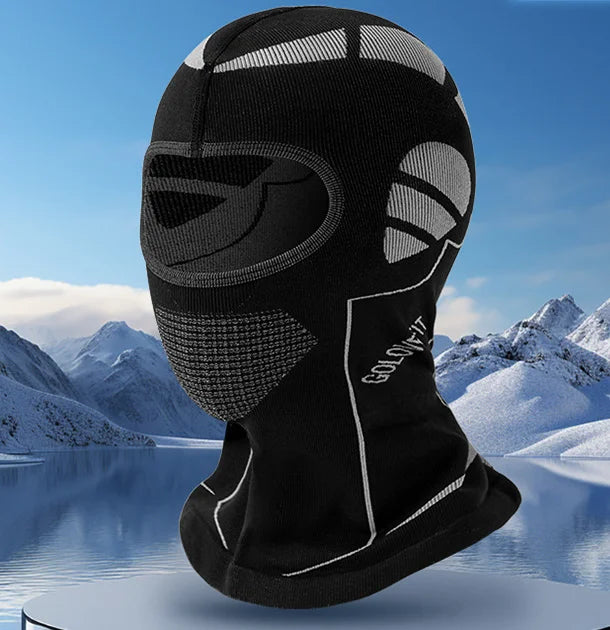 Unisex Cold-Proof Thermal Scarf & Balaclava Full Face Mask Winter Ski Hat with Neck Cover