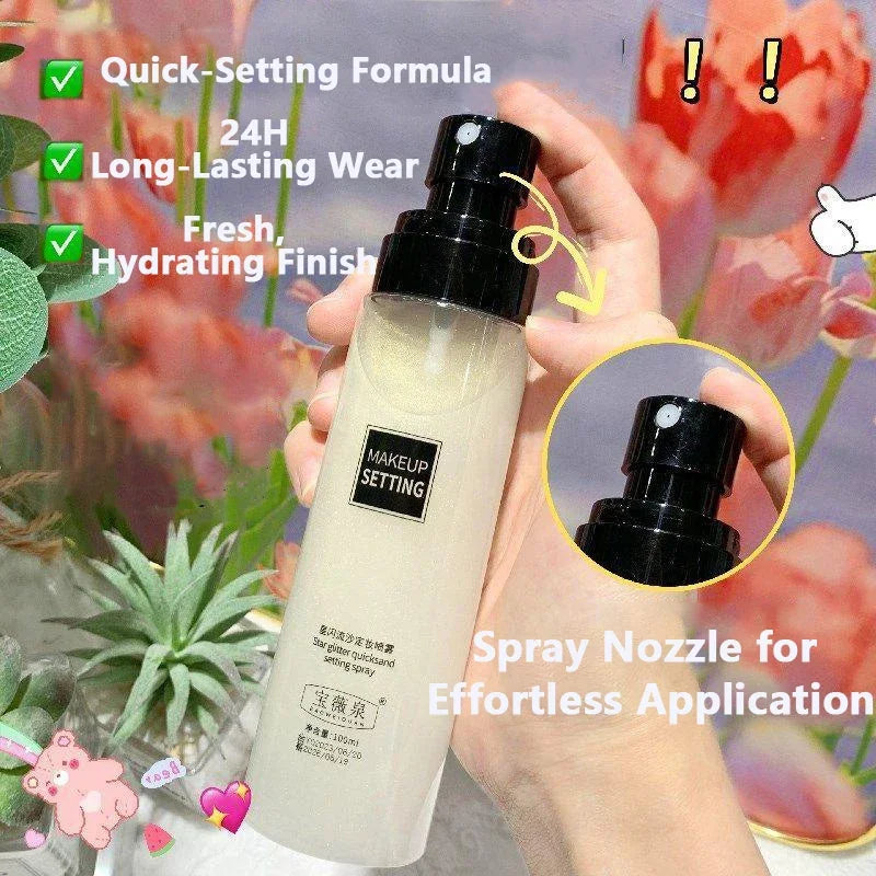 Waterproof Makeup Setting Spray – Long-Lasting Oil Control Hydrating Fixer for Cosmetics