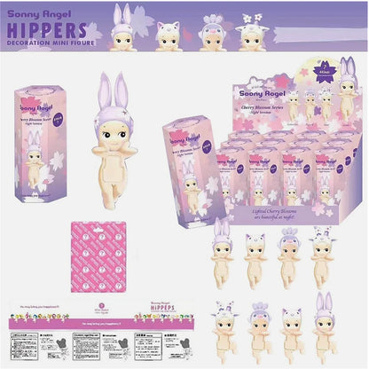 Angel Doll Cherry Blossom Night Series Blind Box | Hippers Action Figure Phone Ornament Gift