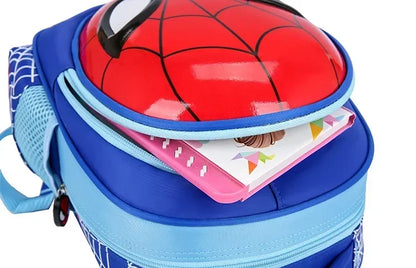 Disney Cartoon Animal Design Backpack – 3D Pattern Schoolbag for Boys, Kindergarten Gift