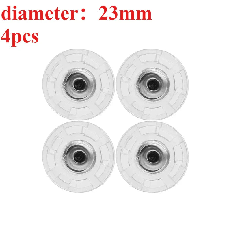 DIY Transparent Plastic Snaps – Invisible Seamless Fasteners, Durable Button Alternatives for Shirts & Dresses