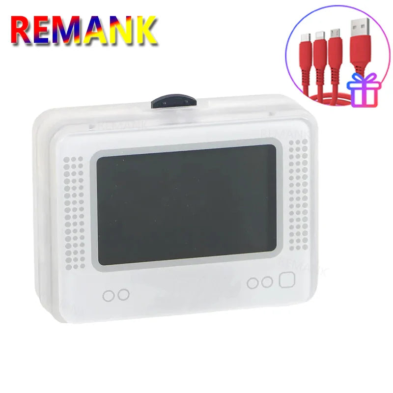 REMANK Amiibo Pixl Emulator – NFC Infinite Swipe & Bluetooth Replacement for Nintendo Switch Accessories
