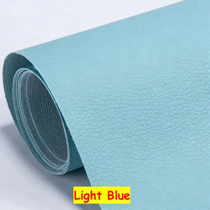 Large Self-Adhesive PU Leather Repair Patch – Faux Leather Tape for Sofa, Car & EV Seats