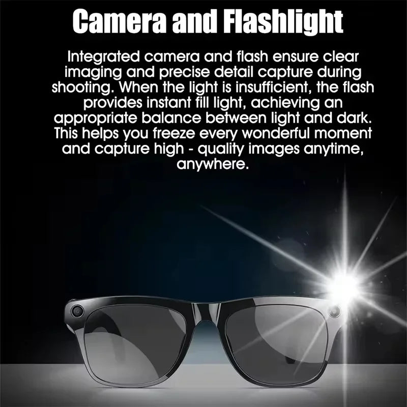 Xiaomi Mijia 6K HD AI Smart Glasses — 100MP Camera, ChatGPT, Bluetooth Call, Voice Assistant, 260mAh Battery