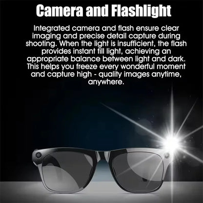 Xiaomi Mijia 6K HD AI Smart Glasses — 100MP Camera, ChatGPT, Bluetooth Call, Voice Assistant, 260mAh Battery