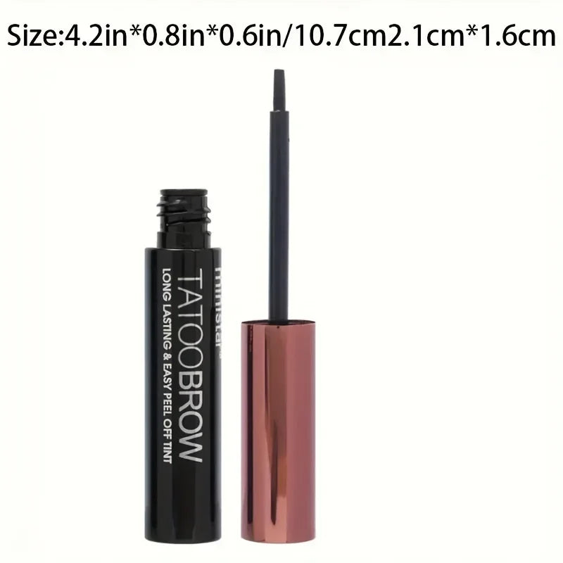 Peel-Off Eyebrow Tint Gel – Semi-Permanent Waterproof Brow Dye for Fuller, Defined & Long-Lasting Natural Looking Brows