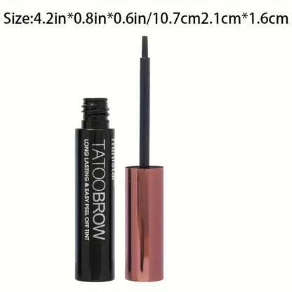 Peel-Off Eyebrow Tint Gel – Semi-Permanent Waterproof Brow Dye for Fuller, Defined & Long-Lasting Natural Looking Brows