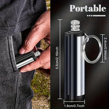 1-50 Pack Flint Metal Match Lighter – Portable Outdoor Survival Lighter, Lights Up to 10,000 Times