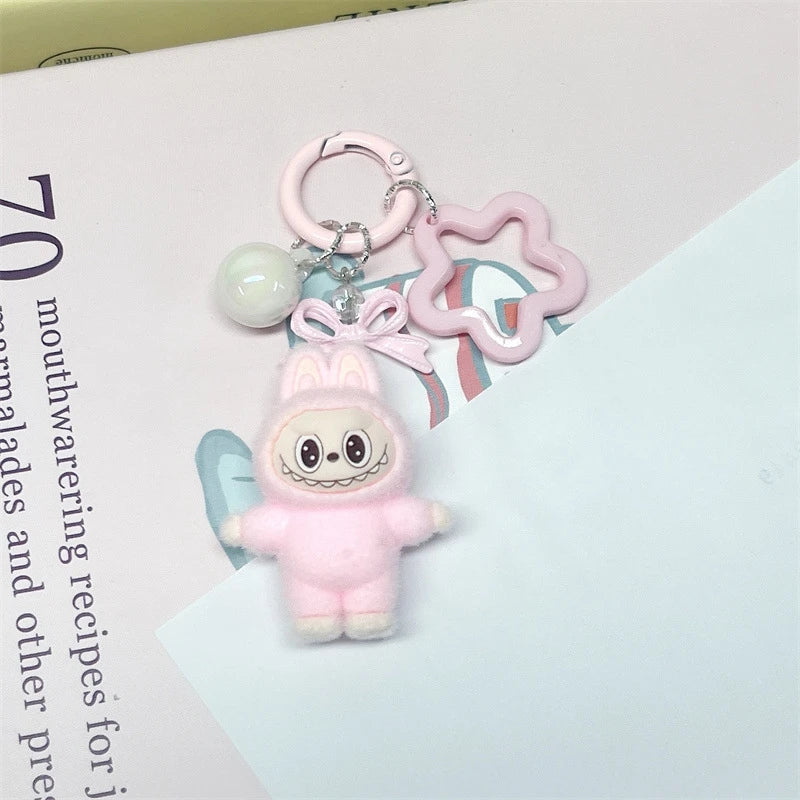 Cartoon Key Ring – Cute Backpack Pendant Gift for Students and Couples