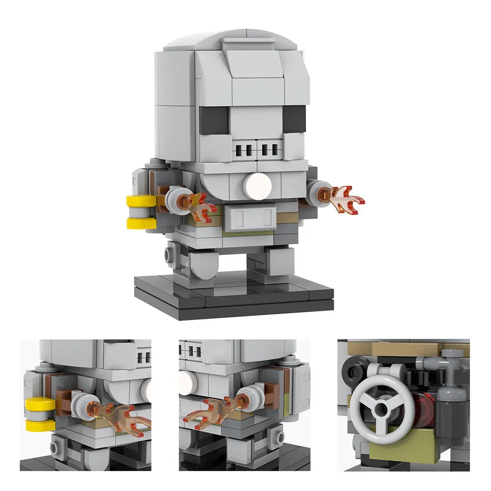 MOOXI Movie Series MOC BrickHeadz Building Blocks Set – DIY Educational Toy for Kids