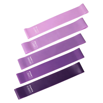 Get Fit Anywhere: Elastic Resistance Bands for Home Training, Yoga, Pilates, Crossfit - Stretching Workout Gym Equipment for Versatile Fitness Routines