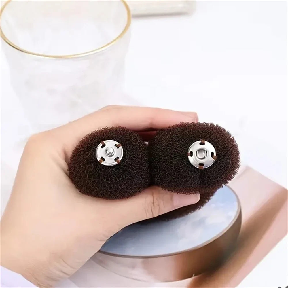 Hair Bun Maker Donut - Foam Sponge Styling Tool for Easy Updos