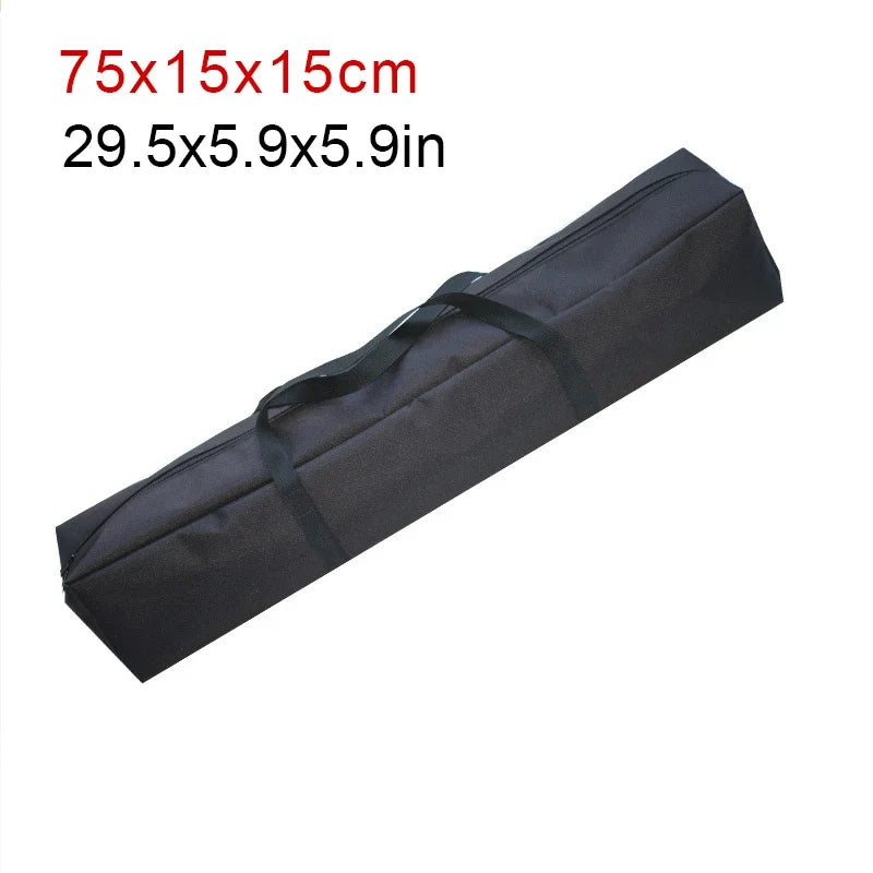 Outdoor Camping Storage Bag - Canvas Tent Pole Organizer Pouch for Travel, Picnic & Hiking Gear