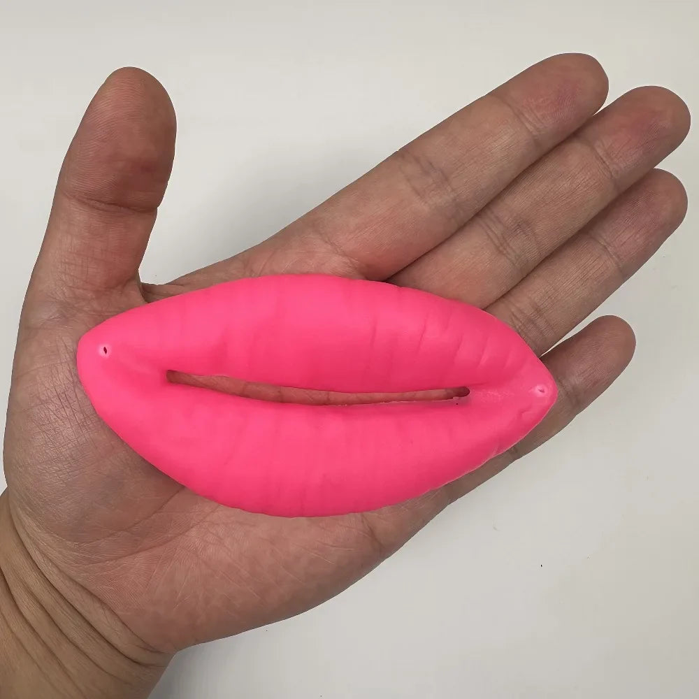 5PCS Pink Lip Gag Toy – Funny Novelty Party Props for Photography, Pranks & Gifts for Friends