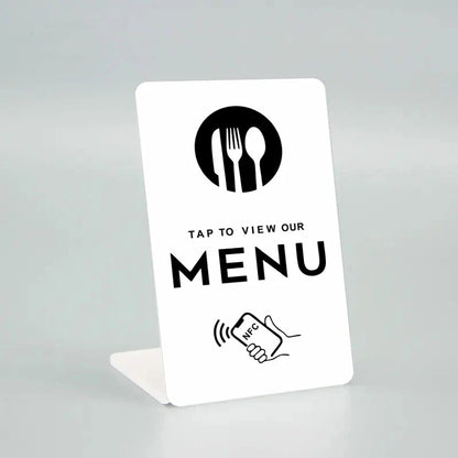 Instagram NFC Stand Display – Social Media APP Review Card for Google, Facebook & WhatsApp