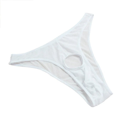 Men’s Mesh Breathable Underwear Briefs – Ultra-Thin Lightweight See-Through Style Comfortable Low-Rise Casual Underpants