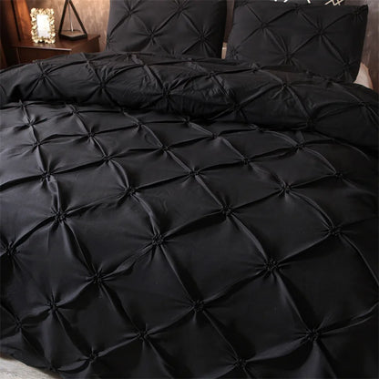 Queen 3-Piece Comfort Set – Gray Bed in a Bag Bedding Set with Duvet Cover & Pillowcases (No Comforter)
