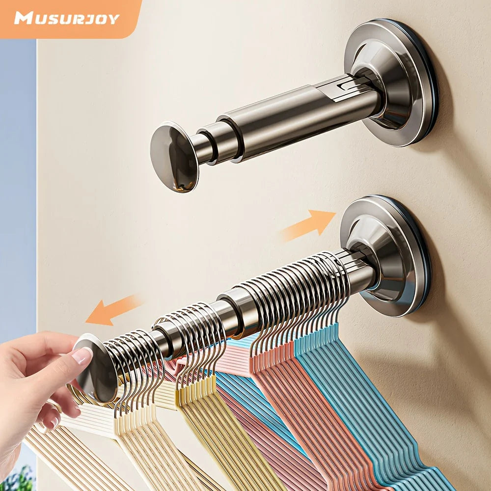 Suction Cup Wall Hanger - Multi-Function Clothes & Household Storage Rack