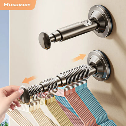 Suction Cup Wall Hanger - Multi-Function Clothes & Household Storage Rack
