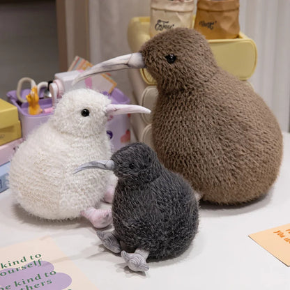 Soft Kiwi Bird Plush Toy — 20-35cm Cute Stuffed Animal Doll for Kids, Birthday Gift Toy
