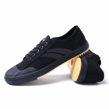 Dafu Original Kung Fu Sneakers - Unisex All Black Classic Martial Arts Shoes (Improved Version)